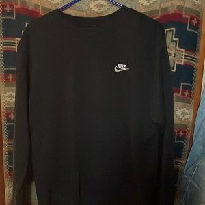 Nike club fleece sweatshirt M black